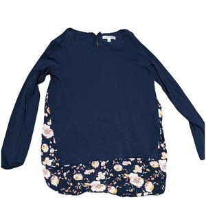 Blue Floral T-Shirt